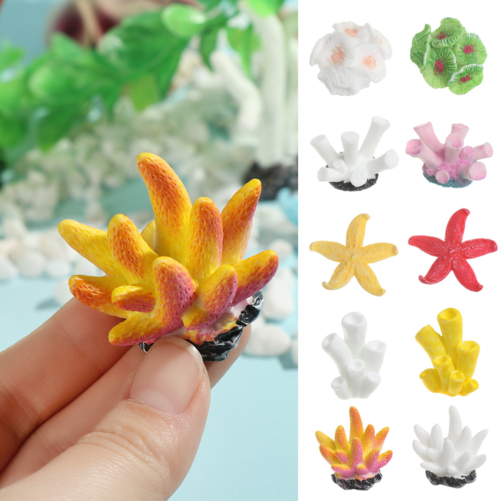 Aquarium Marine Rock - Artificial Coral Fish Tank Ornaments Simulation