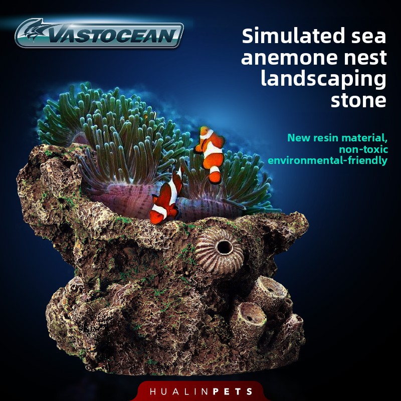 Aquarium Marine Rock - Vastocean Artificial Anemone Cave & Reef