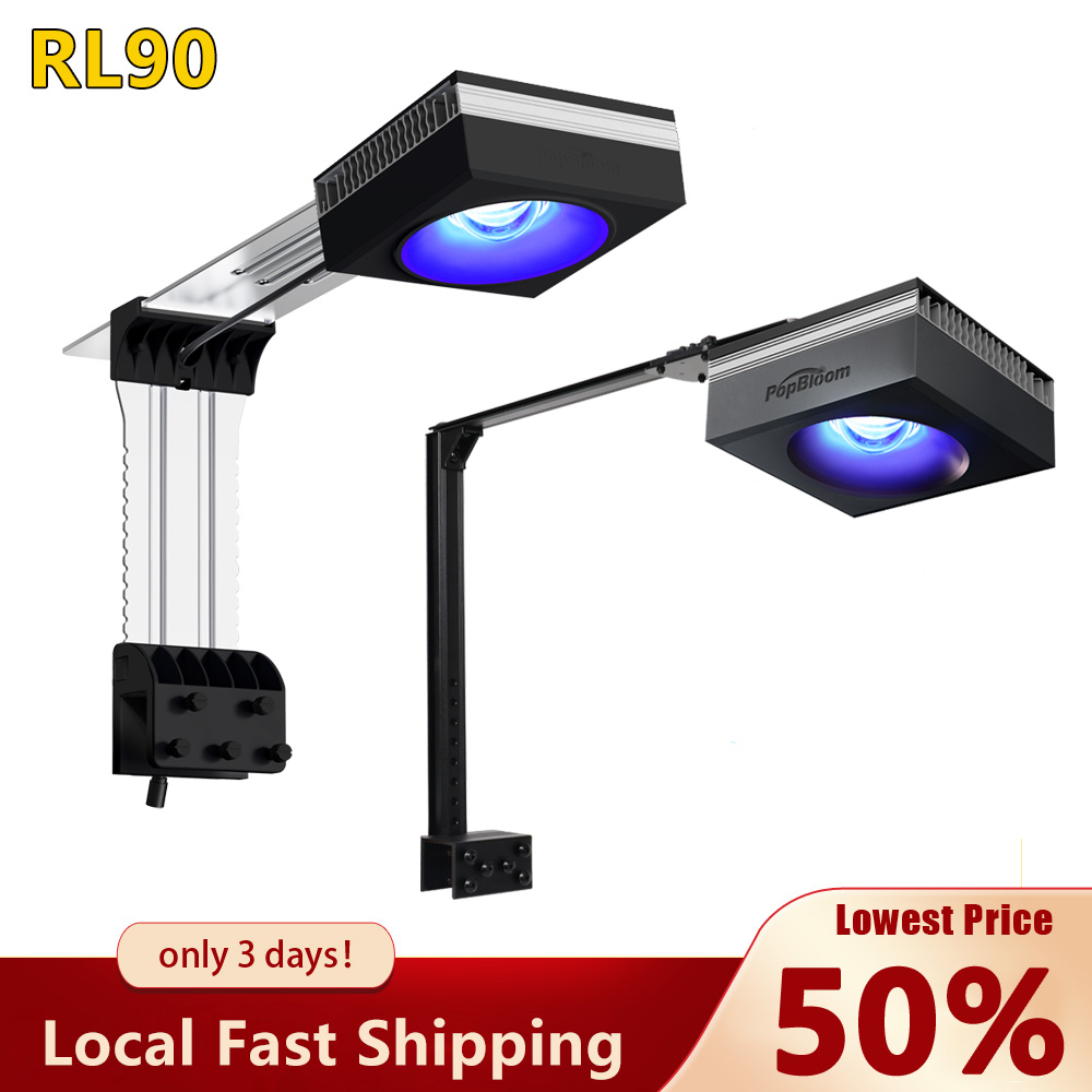 PopBloom 2PCS RL90 LED Aquariu - Aquarium Marine Rock 评论和价格