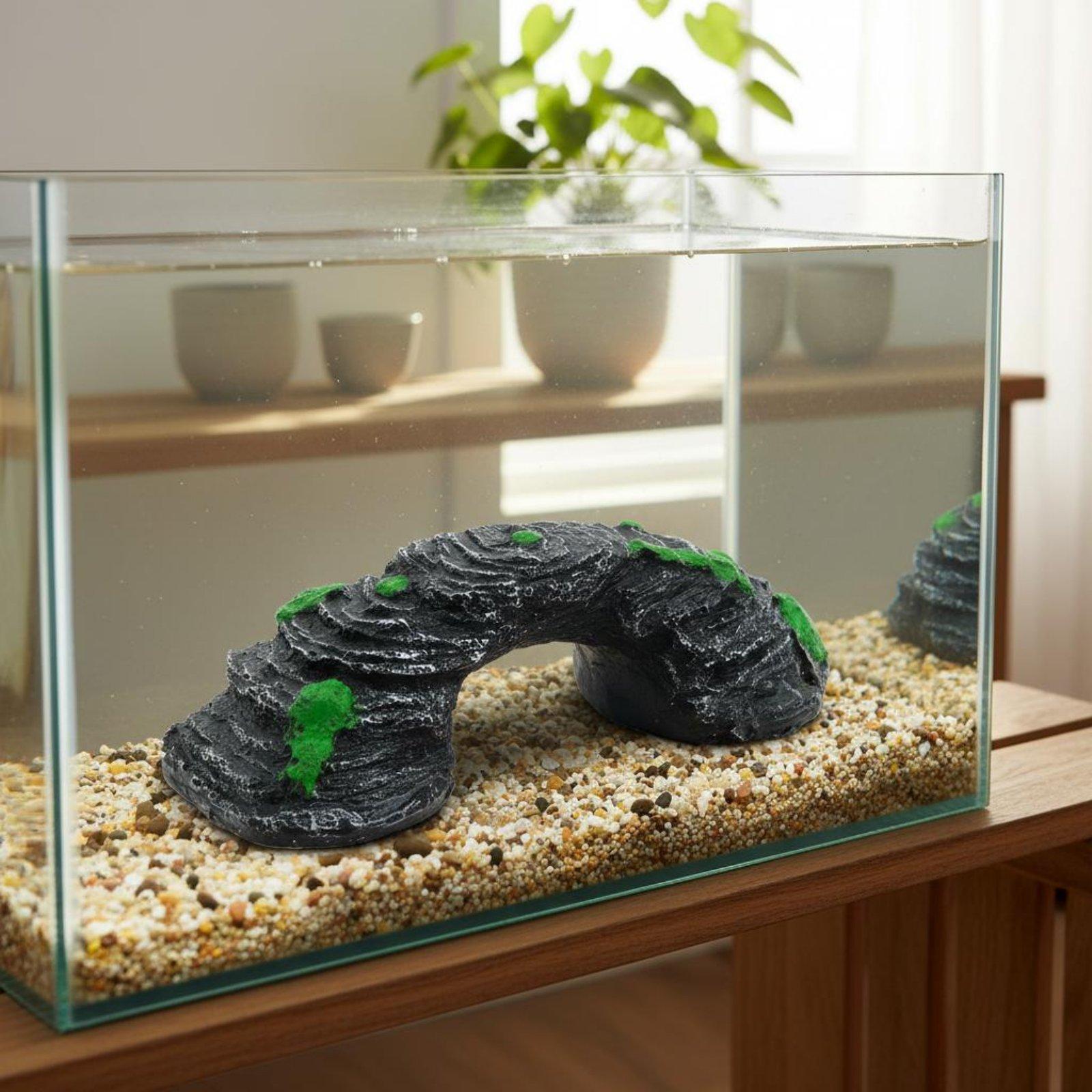 Resin Aquarium Platform Turtle - Aquarium Marine Rock 评论和价格