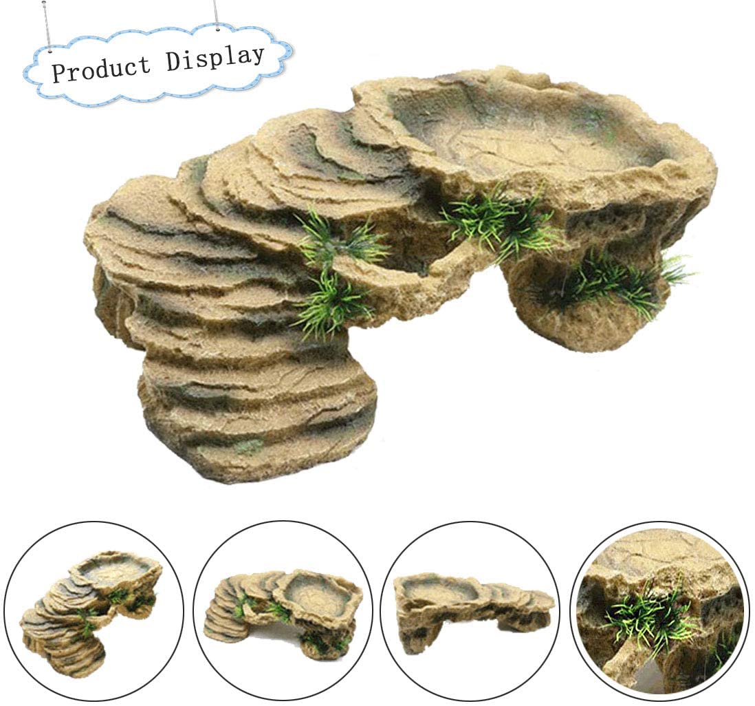 Turtle Basking Platform Tortoi - Aquarium Marine Rock 评论和价格