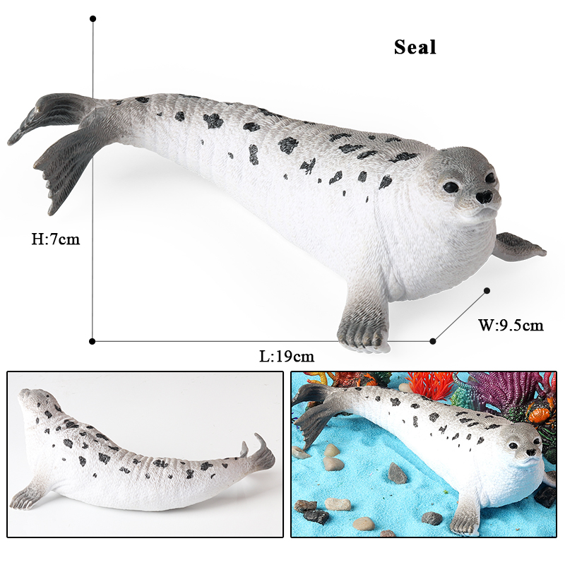 Oenux New Sea Life Seal Sea Li - Aquarium Marine Blue 评论和价格