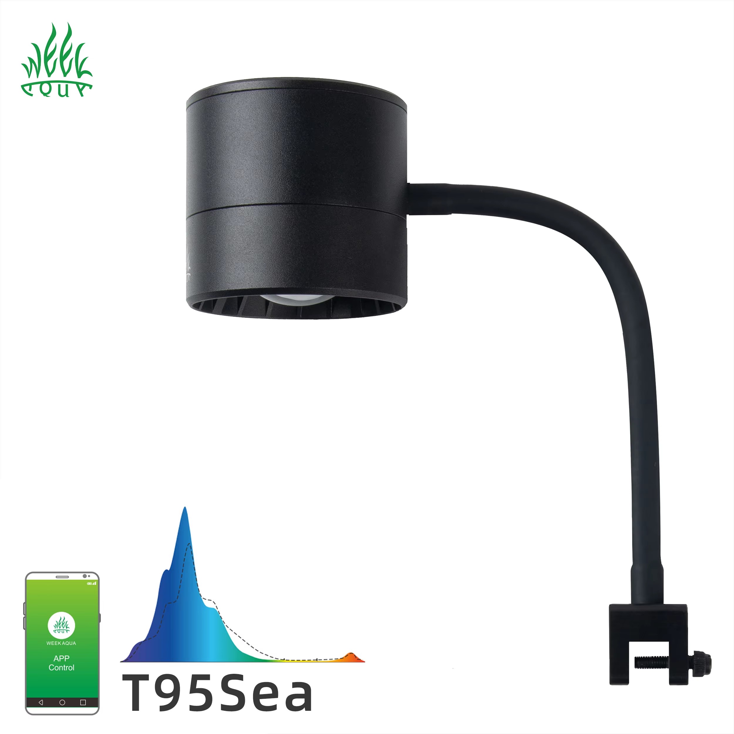 WEEK AQUA Aquarium Light Manuf - Aquarium Marine Blue 评论和价格