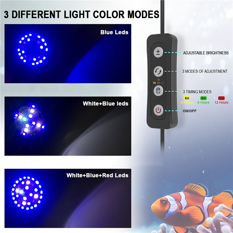 30W Aquarium Fish Tank Sea Wat - Aquarium Marine Light 评论和价格
