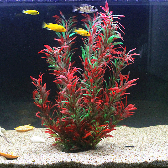 50CM Artificial Fish Tank Rare - Aquarium Marine Plants 评论和价格