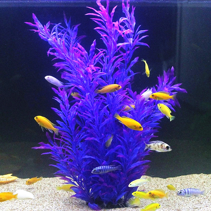 50CM Artificial Fish Tank Rare - Aquarium Marine Plants 评论和价格
