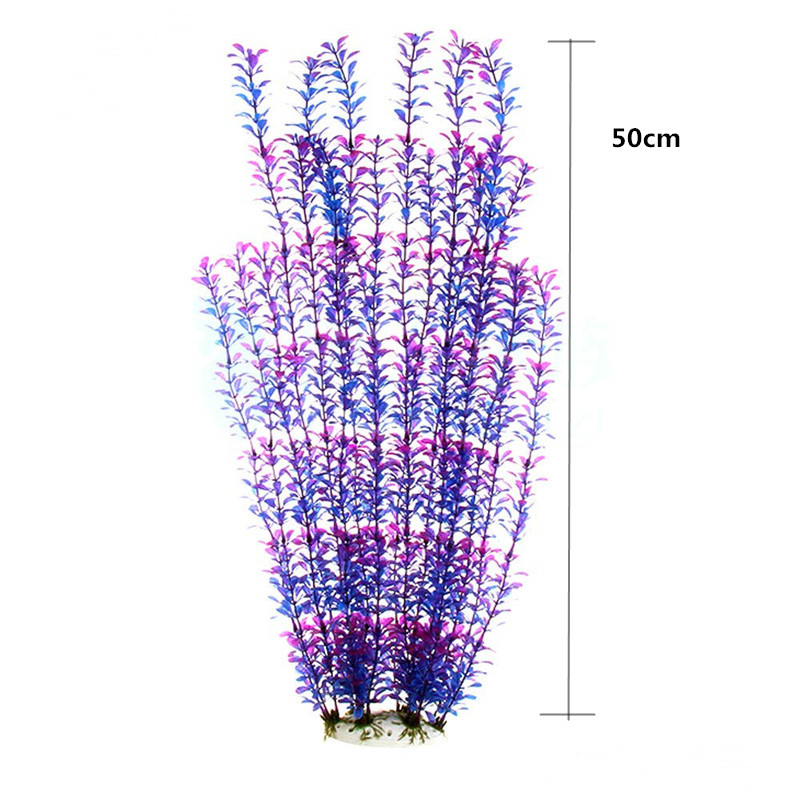 50CM Artificial Fish Tank Rare - Aquarium Marine Plants 评论和价格