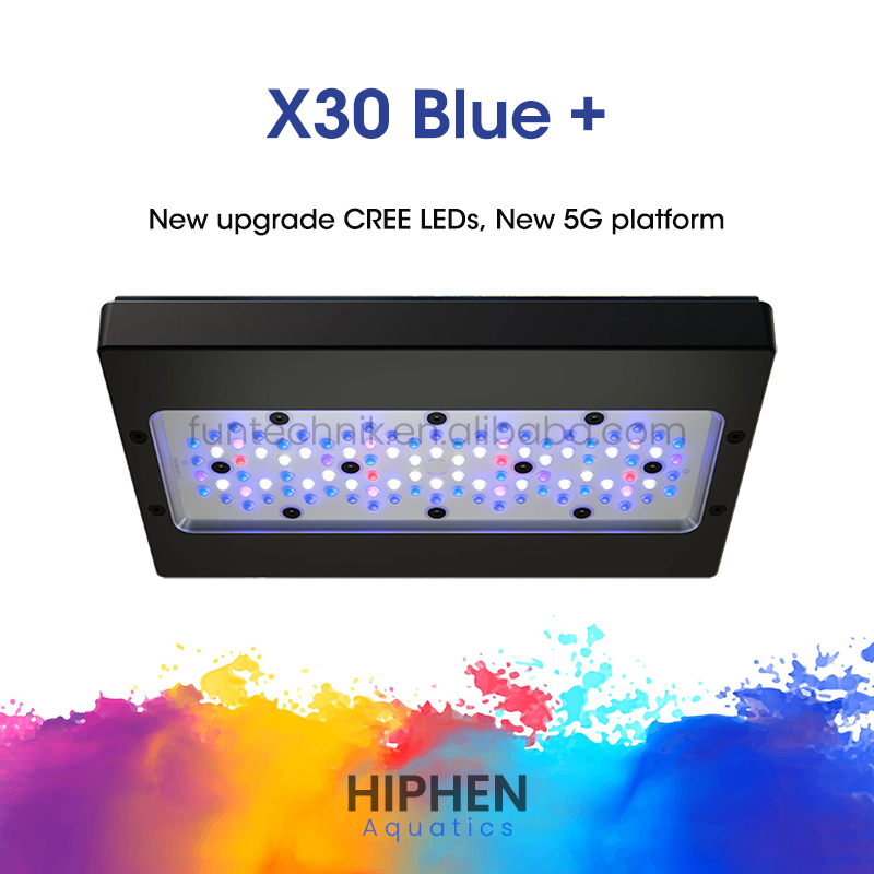 X30 Blue+ Smart 215W Full Spec - Aquarium Marine Blue 评论和价格