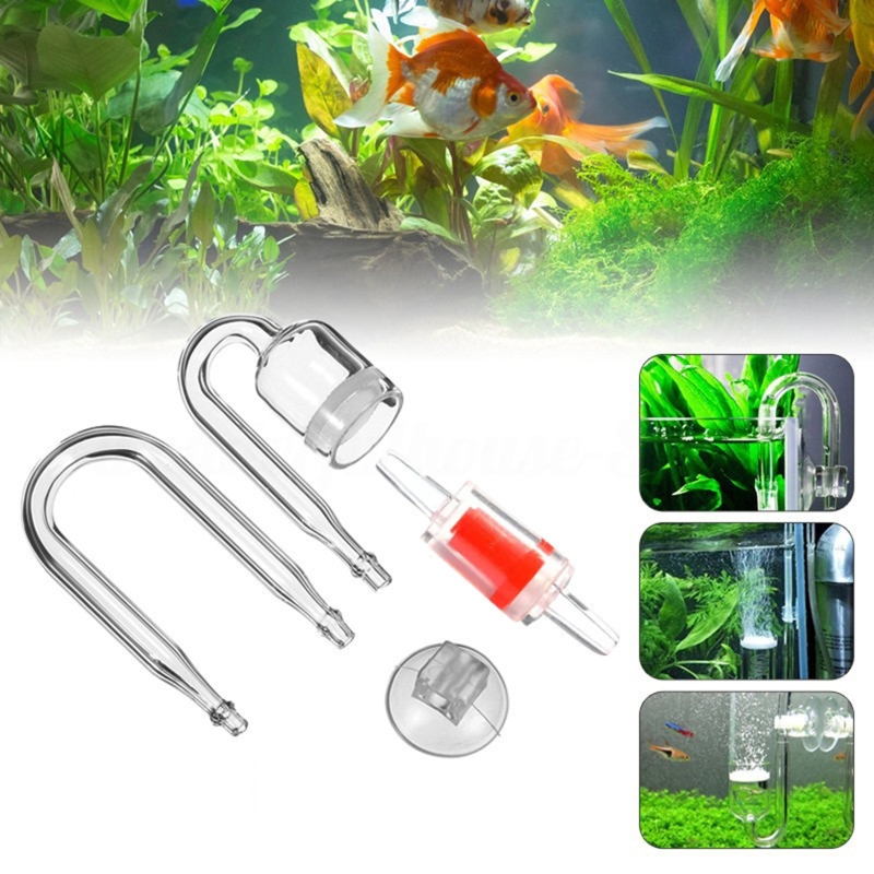 4pcs Set DIY CO2 Diffuser For  - Aquarium Marine Plants 评论和价格
