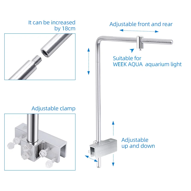 Week Aqua Light Stand Universa - Aquarium Marine Light 评论和价格